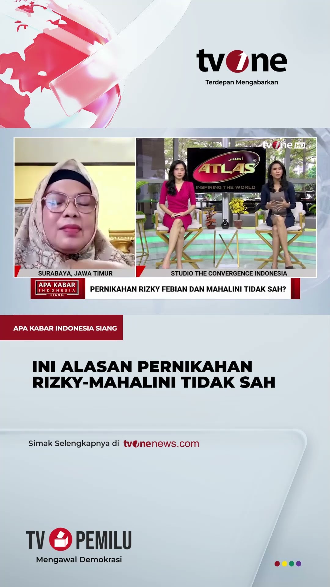 Pernikahan Rizky Febian dan Mahalini Tidak Sah Ini Kata Komisi Dakwah MUI Pusat | tvOne