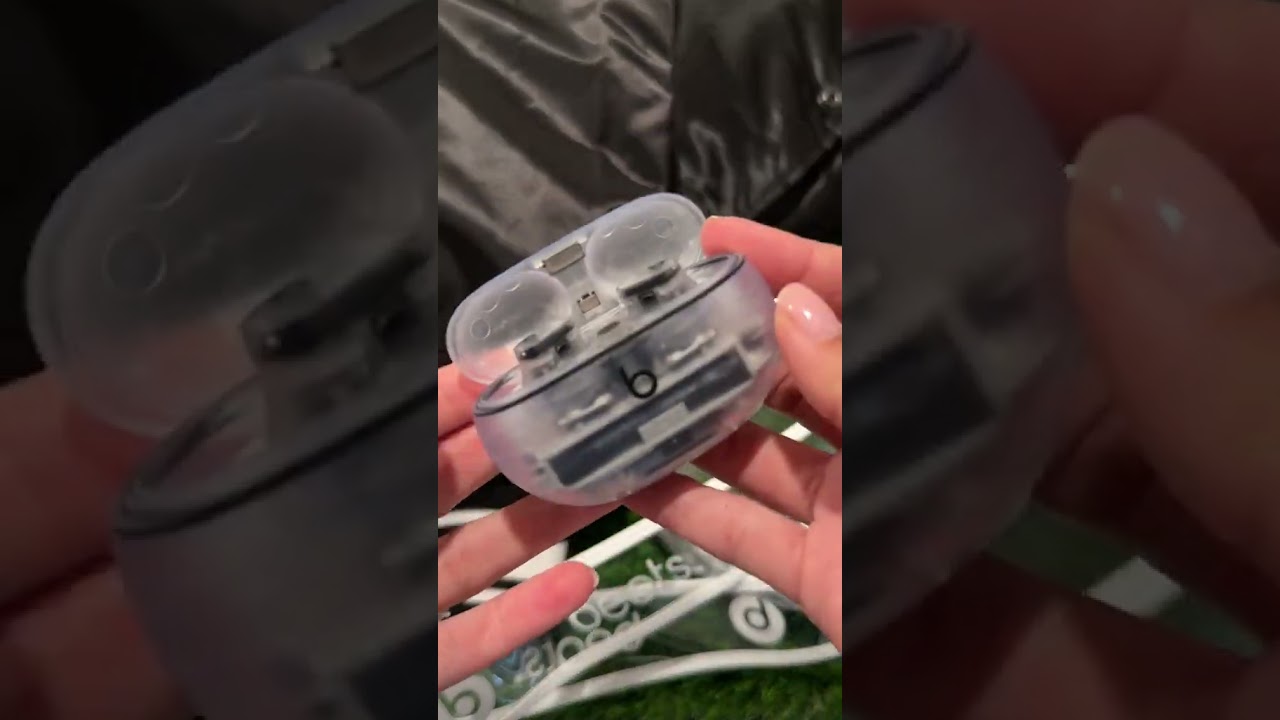 Transparent Beats Studio Buds + Unboxing
