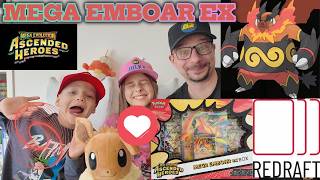 Mega Emboar Box EX Pokemon TCG Perfect Ascend #pokemon #pokemoncards #opening #ascendedheroes