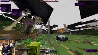 ЗАДАВИЛ ПУЗОМ ВЕСЬ SLIMEWORLD И BINGOHVH С БЕСПЛАТНЫМ ЧИТОМ Quick Client #minecraft #quick