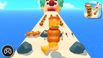 Sandwich Runner - Gameplay Walkthrough Part 148 - Puzzle Game Levels To Play (iOS, Android)