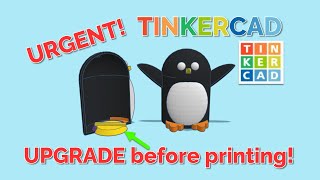 Urgent Tinkercad Printable Penguin Twist Lock Fix!