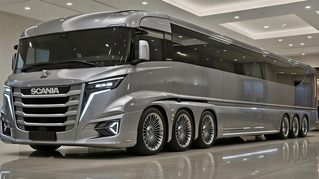 2026 $5M Scania Imperial Palace 12×12 Motorhome — The Most Luxurious Motorhome Ever Built