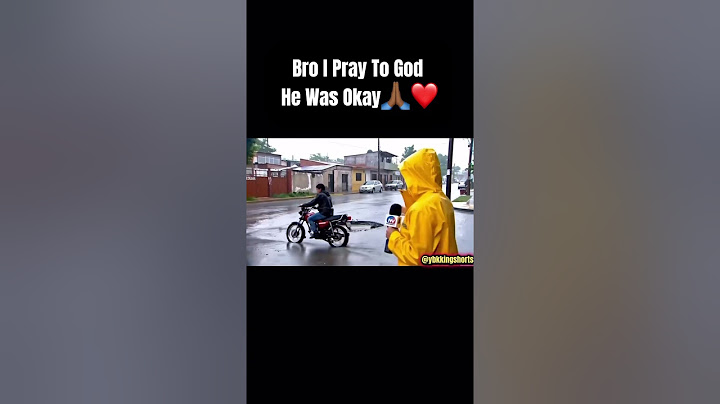 Bro I Pray To God He Was Okay🙏🏾❤️