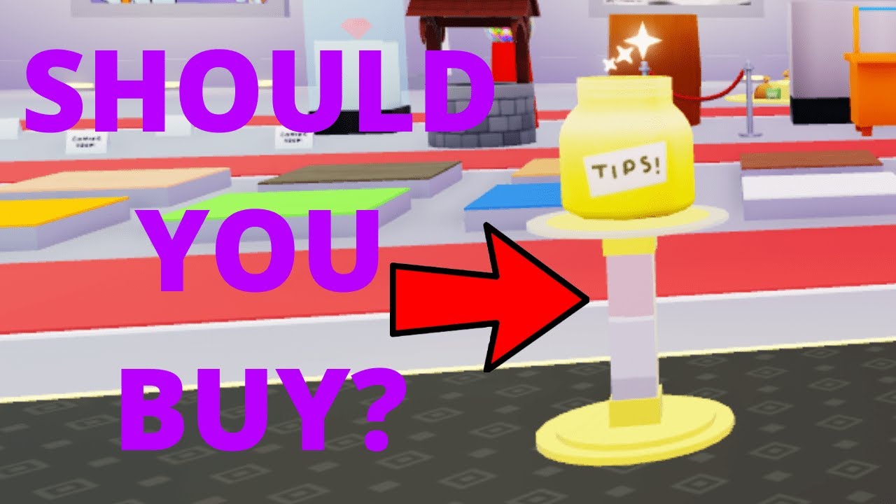 Tip Jar (20 Tix or 1 Robux) - Roblox