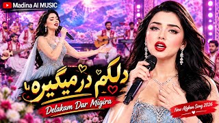 دلکم در میگیره | New Afghan Song 2026 | آهنگ جدید افغانی | Delakam Dar Migira | MADINA AI MUSIC screenshot 5