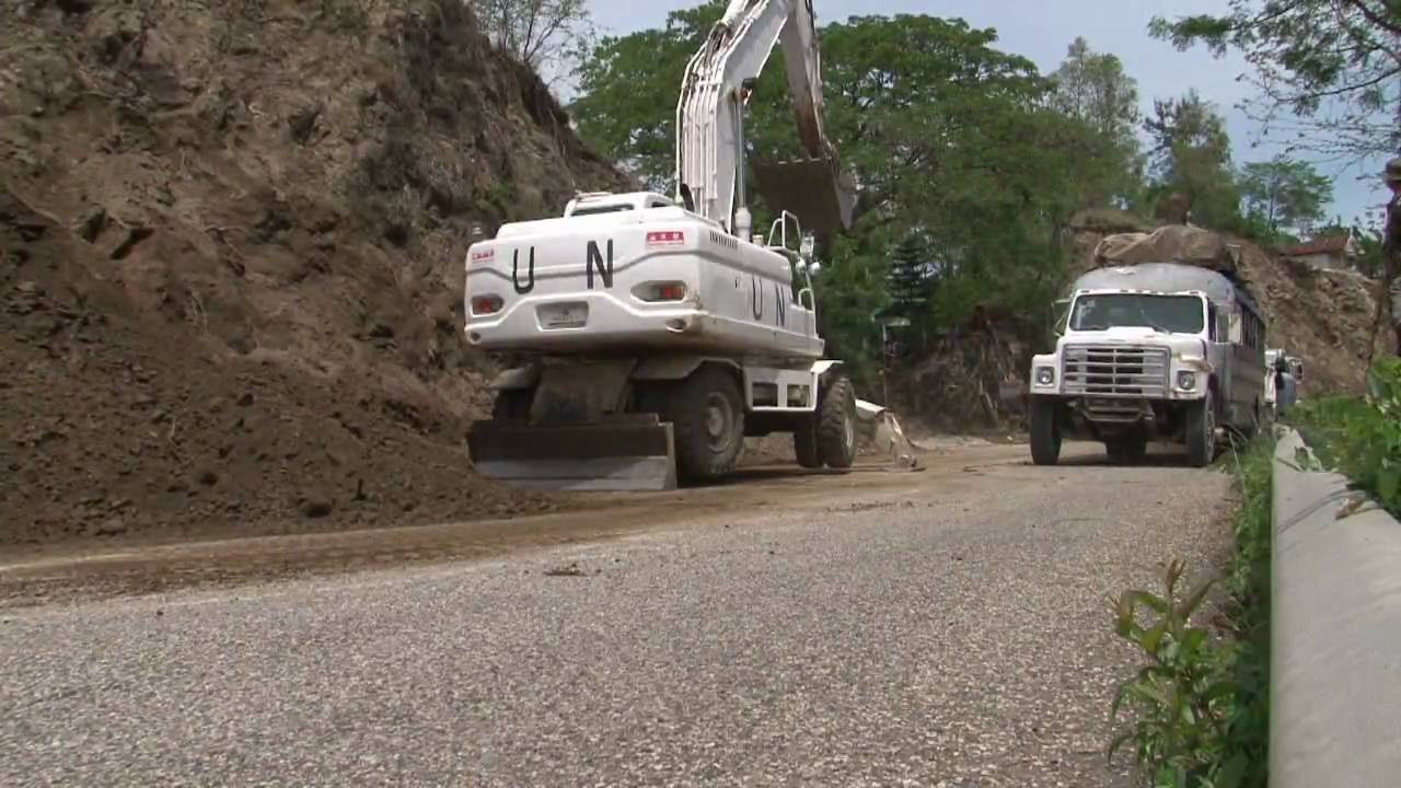 Reparsyon wout nan  Leogane