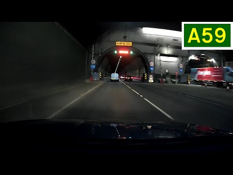 A59 - Kingsway Tunnel (Wallasey Tunnel) - Liverpool to Wallasey