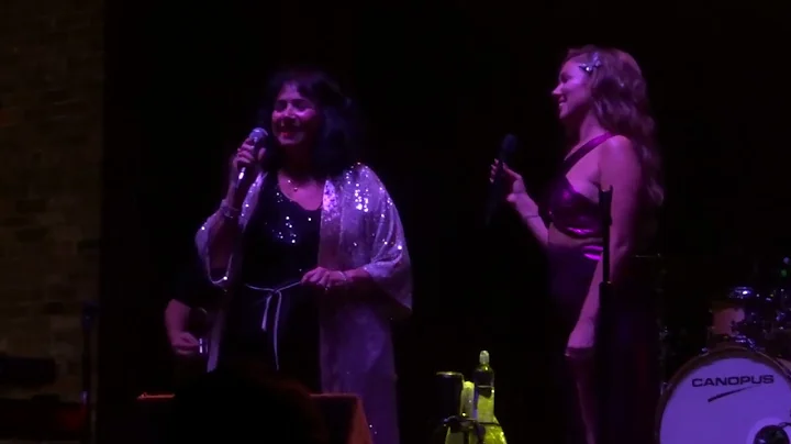 Haley Reinhart's mom Patti Miller-Reinhart on stag...