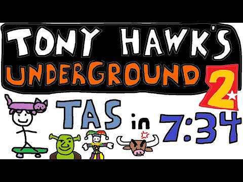 [TAS] Tony Hawk's Underground 2 Story Mode - Easy in 7:34.350 by Kamikaze