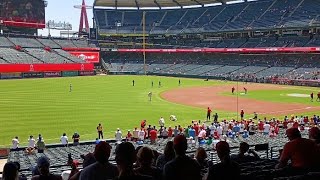  Angels game in Anaheim. Sunday Fun- Day visit  ⚾😀 I filmed this August 2, 2026 