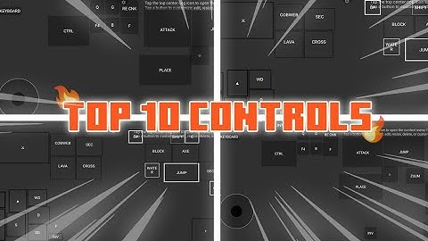 Top 10 OP Controls for PojavLauncher (2025) New custom controls 😈😈| best controls for pojav launcher