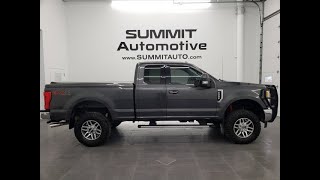 2017 FORD F250 SUPERCAB LARIAT GASSER IN MAGNETIC GRAY 4K WALKAROUND 13795Z SOLD!