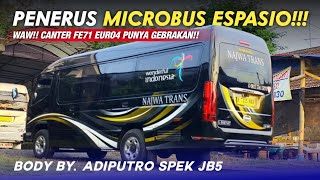 ALSO AWESOME WITH THE JB5 ADIPUTRO SPECS‼️ MICROBUS CANTER FE71 EURO4, THE SUCCESSOR TO THE ESPASIO ALSO AWESOME WITH THE JB5 ADIPUTRO SPECS‼️ MICROBUS CANTER FE71 EURO4, THE SUCCESSOR TO THE ESPASIO