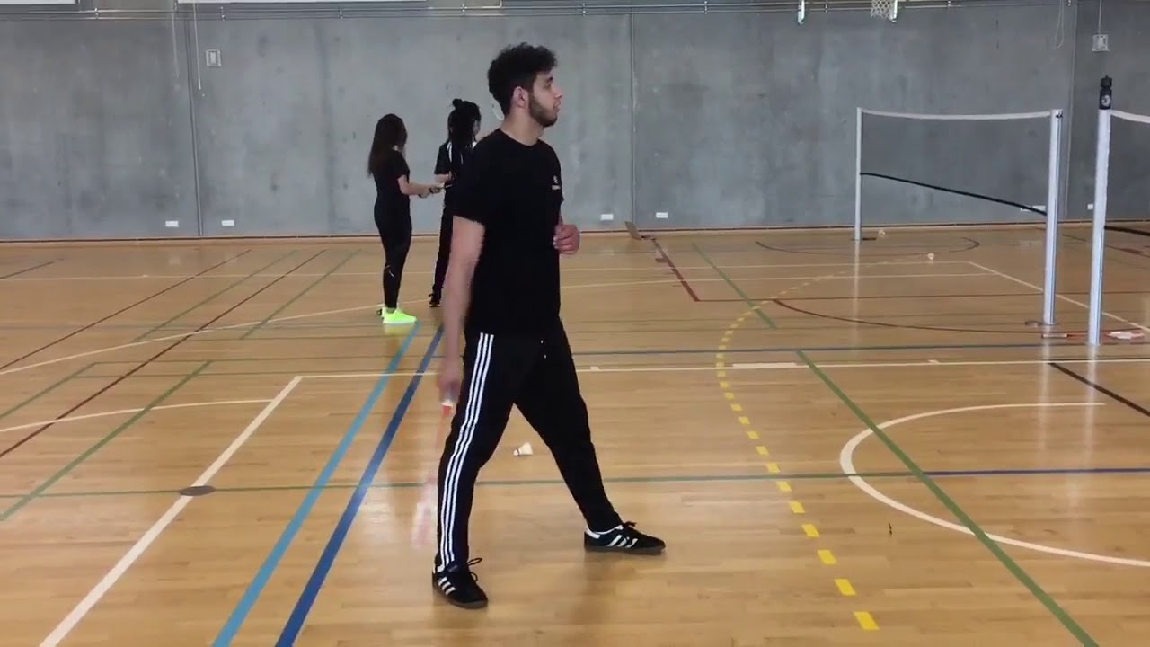 Forskellige Badminton Slag