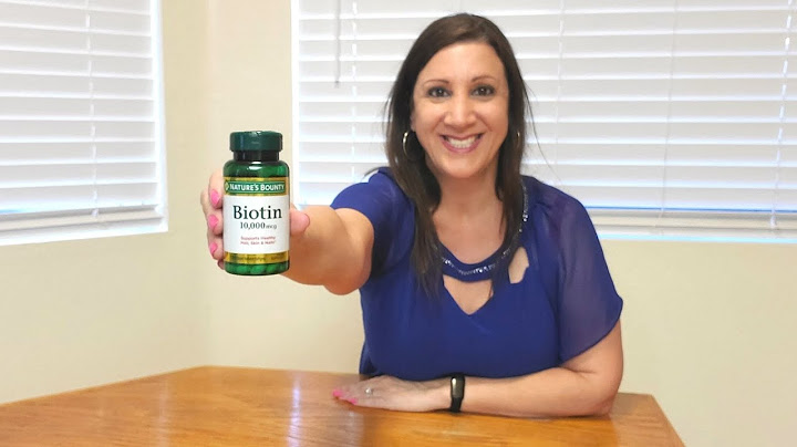 Natures bounty hair skin and nails with biotin