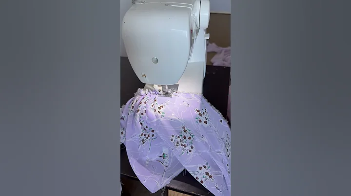 Back again After long time #ruffles #skirt #sewing #sewingtutorial #sewinghacks #short #sew #shots