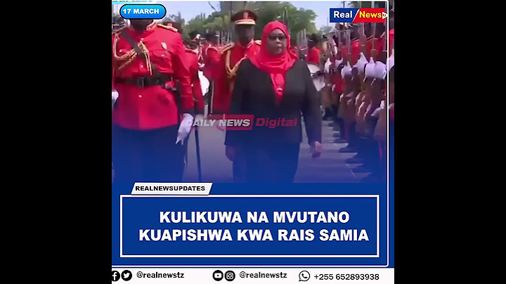 KULIKUWA NA MVUTANO KUAPISHWA KWA RAIS SAMIA JENERALI MABEYO