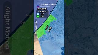 October 7 attack using google earth