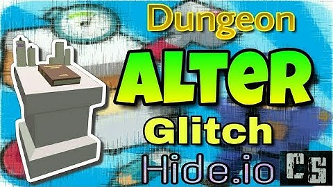 Hide.io Glitch Alter