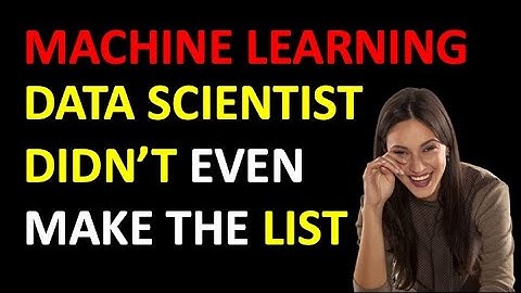 Data Science is Officially Dead