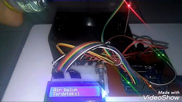Membuat Alat Pendeteksi Ketinggian Air Menggunakan Arduino, Water Level Sensor ,LCD, dan Buzzer