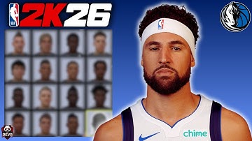 Best KLAY THOMPSON Face Creation NBA 2k26 (NO PAUSIN NEEDED)