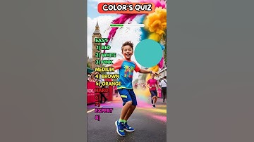Think you can get these Colors just by their images? #shorts #quiz #trivia