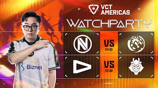 🔴ENVY vs. LEV; LOUD vs. G2 - VCT 2026: AMERICAS STAGE 1 | RRQ.Tumi xem VCT AMERICAS! #vctwatchparty