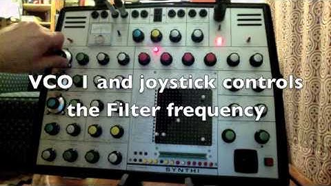 EMS Synthi A 2013 Synthesizer Demo 2 The Filter