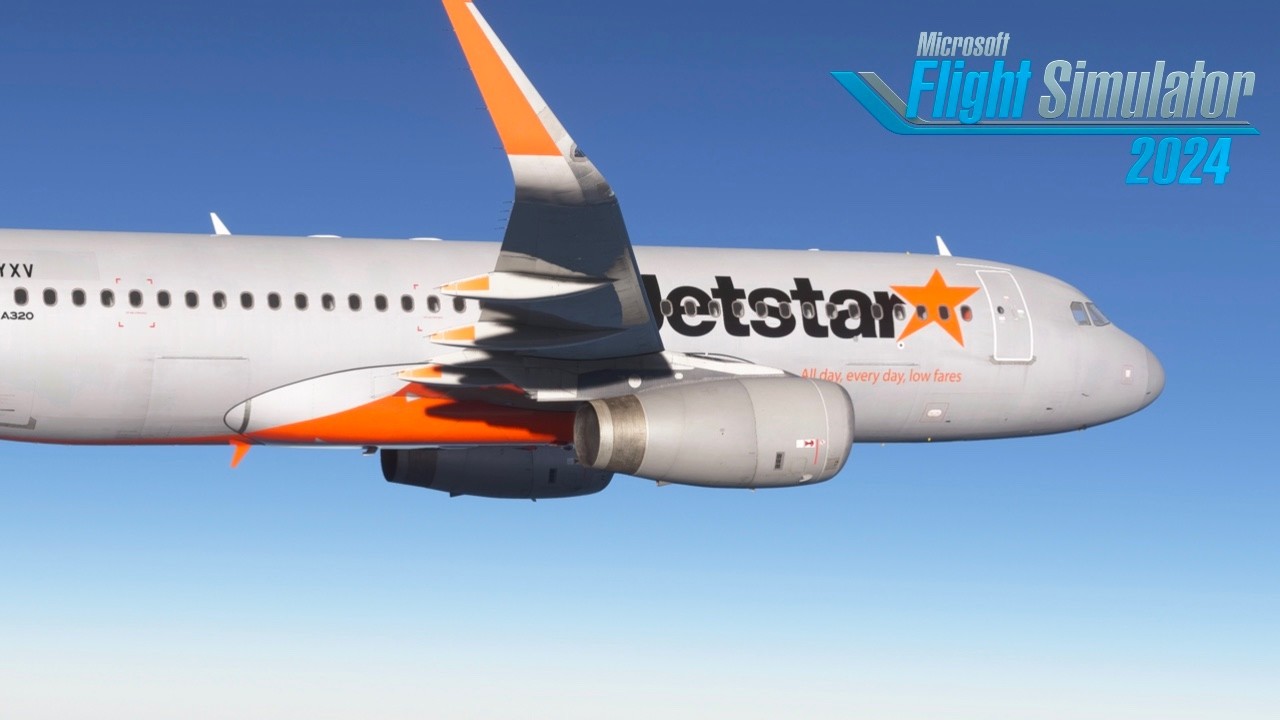 Jetstar A320 Approach Into Hamilton Island✈️🌴 | Microsoft Flight Simulator 2024
