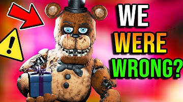 Did we Get The WITHERED Animatronics WRONG This ENTIRE Time?
