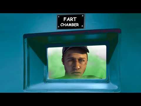 Ellis gets stuck in the fart chamber