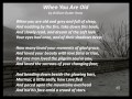 When You Are Old by William Butler Yeats, read by Colin Farrell