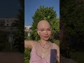 #bald #alopecie #hairtok #makeup #alopeciaawareness #baldgirl #blonde #hair #wig #lipcombo