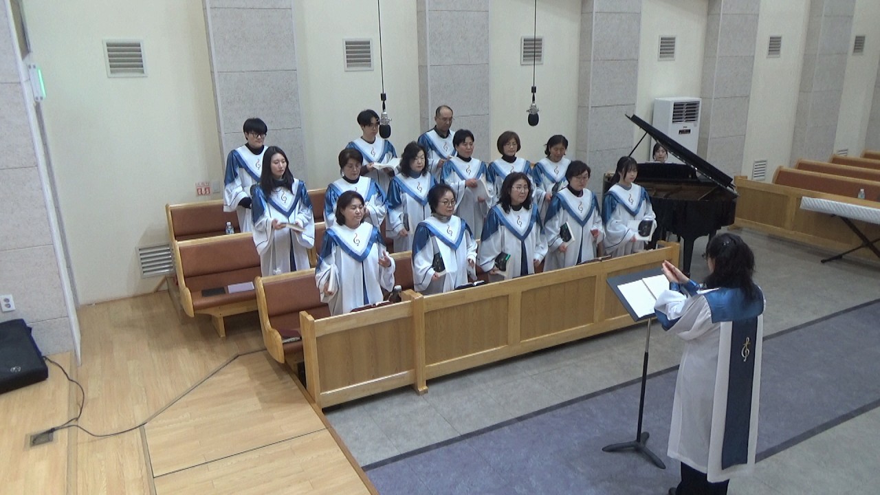 작전동 우리교회 주일예배 찬양대 영상 2026 02 08