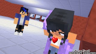 APHMAU FELL IN LOVE w\/ EIN ??🤔- Minecraft Animation