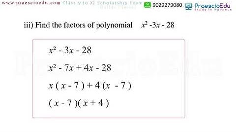 10th class bridge course math test no.3 || answer key ||