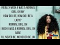 SZA - Normal Girl (Lyrics)