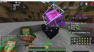 Mincraft cpvp clip Like and Subscribe server ip:play.applemc.fun
