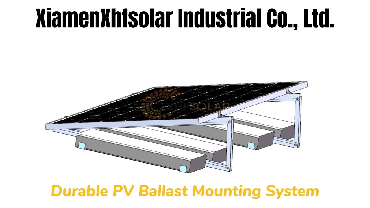 Durable PV Ballast Mounting System YouTube