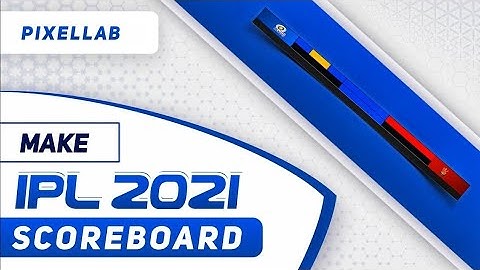 How to make ipl 2021 scoreboard in android