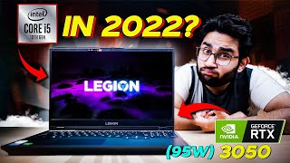 Intel Core i5-10th Gen in 2022 Lenovo Legion 5 | RTX 3050(95W)