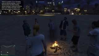 Gta V: Girl Smokes Cigarette In Public And Everyone Freaks Out