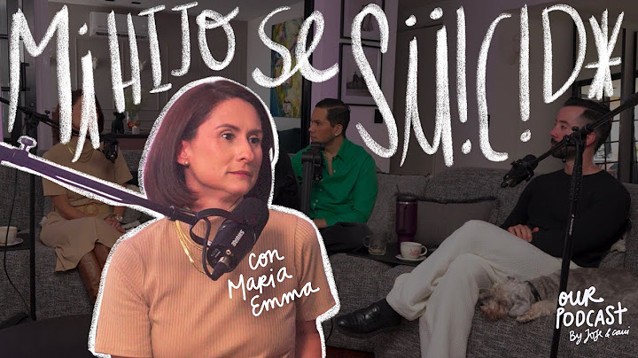 Mi HIJO se Su!C!D* con Maria Emma