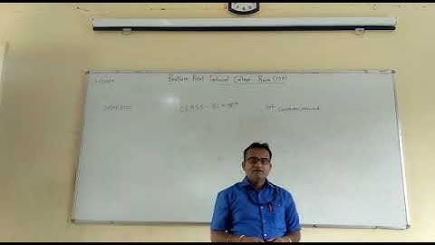 Online class on computer network by Jay Prakash Patel PPTC Rewa