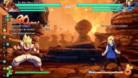 [DBFZ] : SSJ Goku corner solo spark 81%