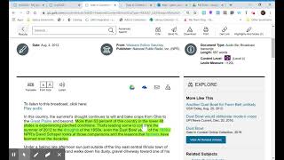 Gale Databases: How to use highlights and notes feature