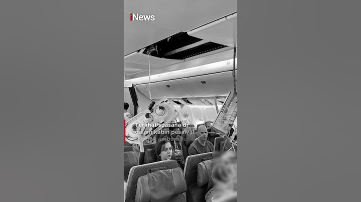 Penampakan Singapore Airlines Alami Turbulensi Hebat, 1 Orang Meninggal