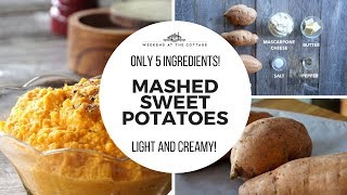 EASY MASHED SWEET POTATOES - Only 5 ingredients! screenshot 4